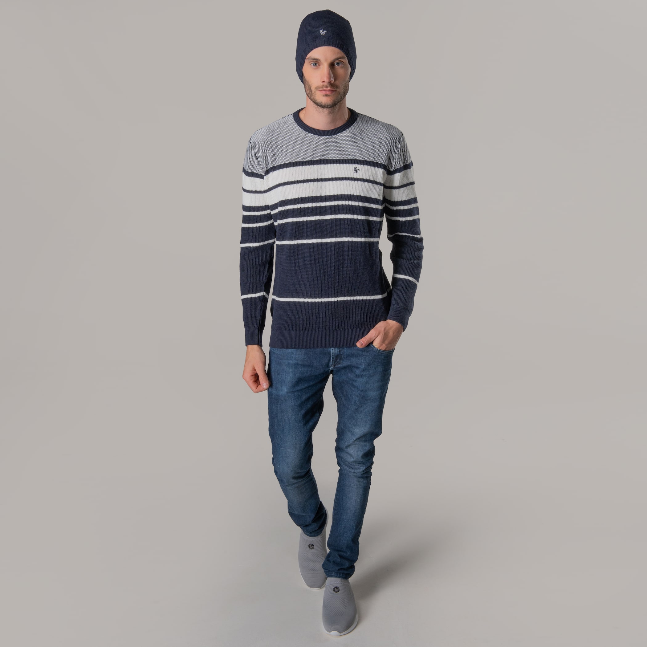 Suéter Masculino Tricô Premium Royal Gola Redonda