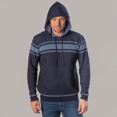 Suéter Masculino Tricô Premium Hoody com capuz - AM