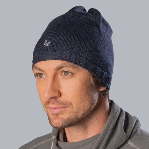 Gorro Bronx Tricô Premium - Azul Marinho