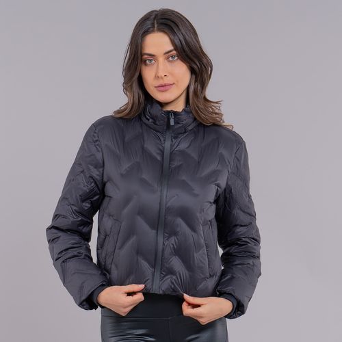 Casaco feminino puffer Ultralight Alpine La Thuile com capuz removível