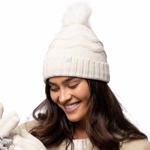 Gorro térmico feminino pompom Cotswold em tricô heat holders