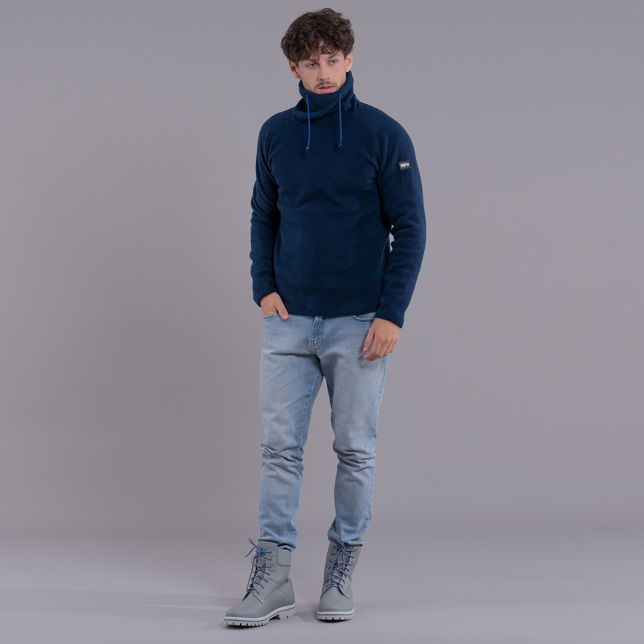 Fleece Térmico Masculino Gola Alta Michigan (Sense Fleece Power)