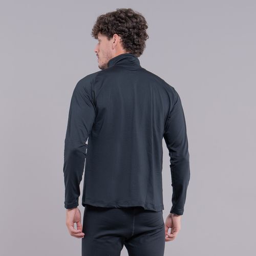 Blusa Térmica Masculina Segunda Pele Meio Zíper Thermo Premium Original Regular Fit