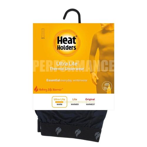 Calça térmica masculina segunda pele Heat Holders neve frio e inverno Lite