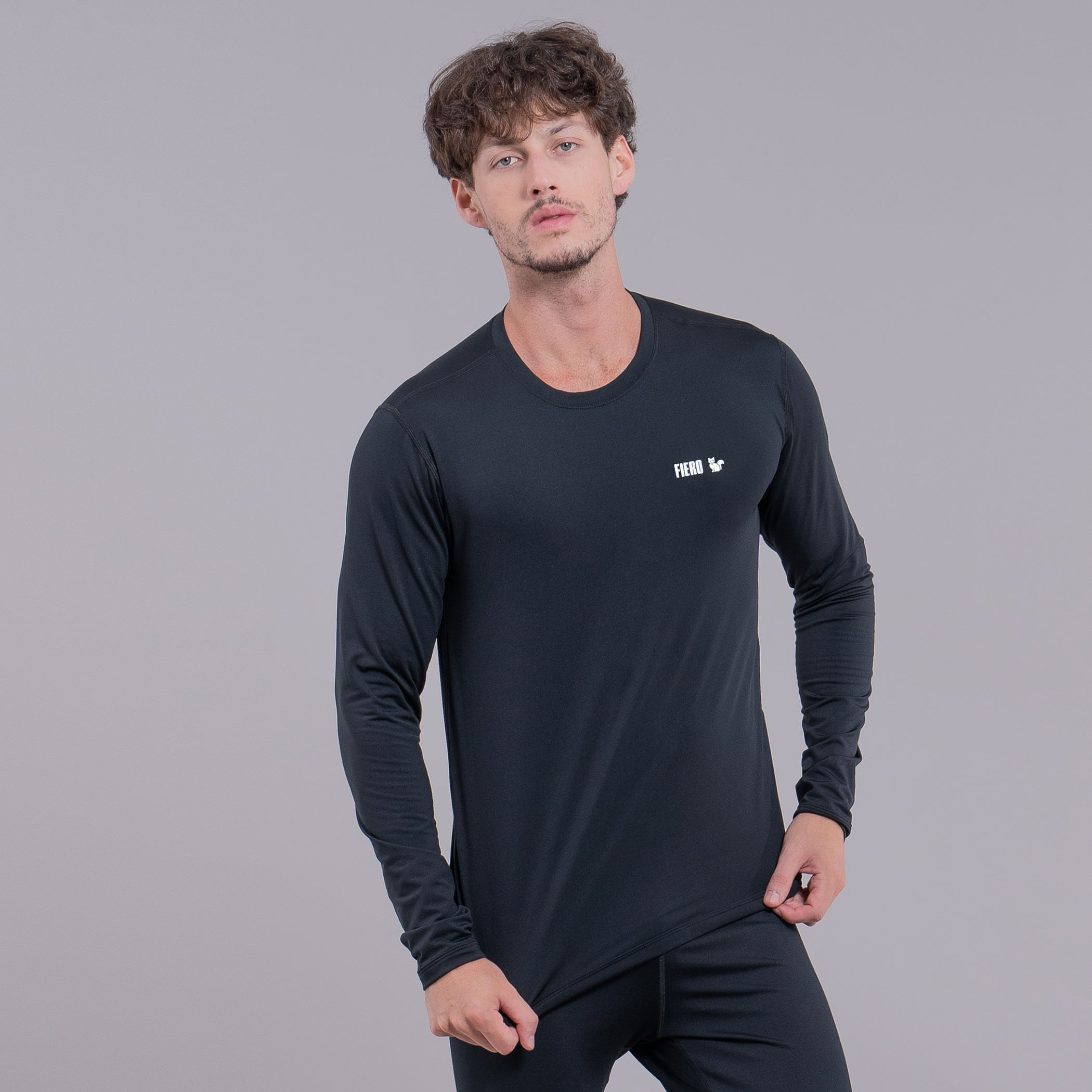 Blusa Térmica Masculina Segunda Pele Thermo Premium Lite Slim Fit