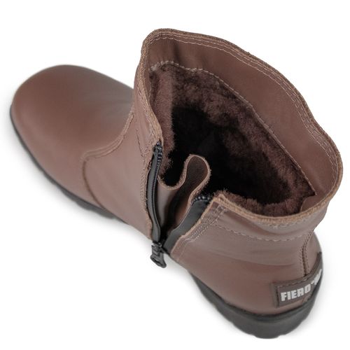 Bota para neve feminina forrada em lã natural de carneiro New Cervinia Ref.:23402