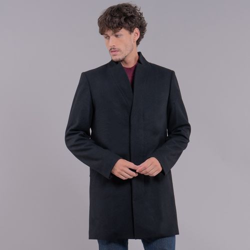 Casaco térmico gola alta slim masculino em lã premium Potsdam