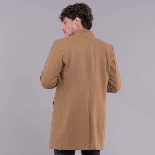 Casaco térmico gola alta slim masculino em lã premium Potsdam