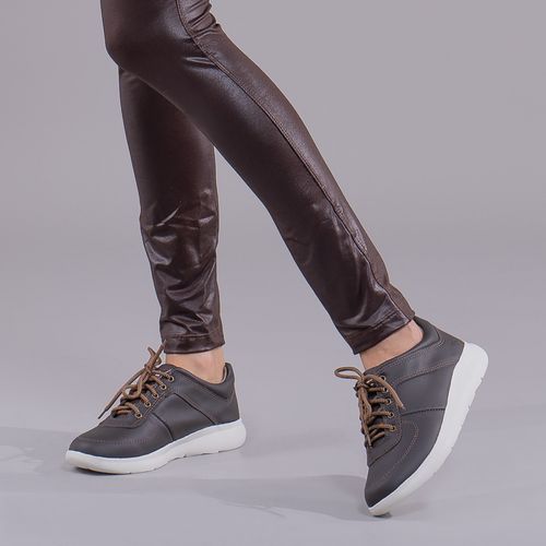 Tênis Feminino Urban Sneaky em couro Ref.:21103