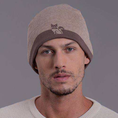 Gorro em tricô Polar Fox