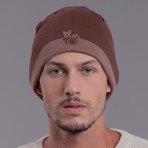 Gorro em tricô Polar Fox