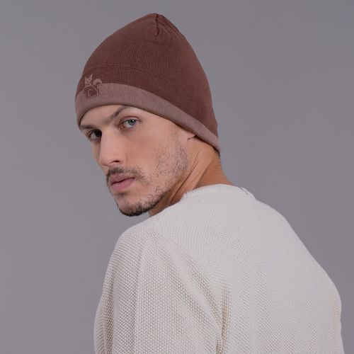 Gorro em tricô Polar Fox