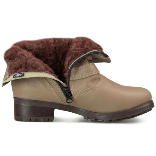 Bota Feminina para neve Vermont Forrada em lã natural Ref.:10030