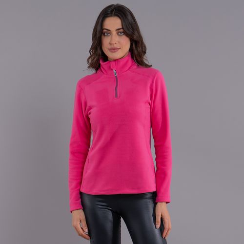 Fleece Térmico Feminino Meio Zíper Nuuk (Sense Fleece Original)