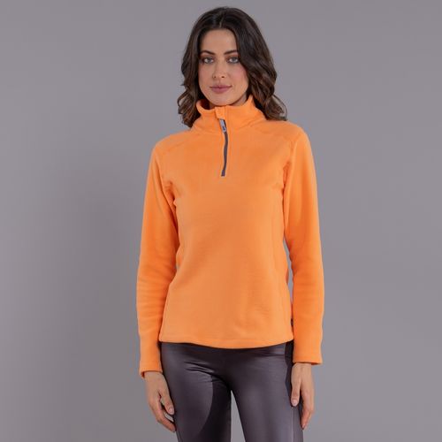 Fleece Térmico Feminino para neve e frio Meio Zíper Nuuk Original