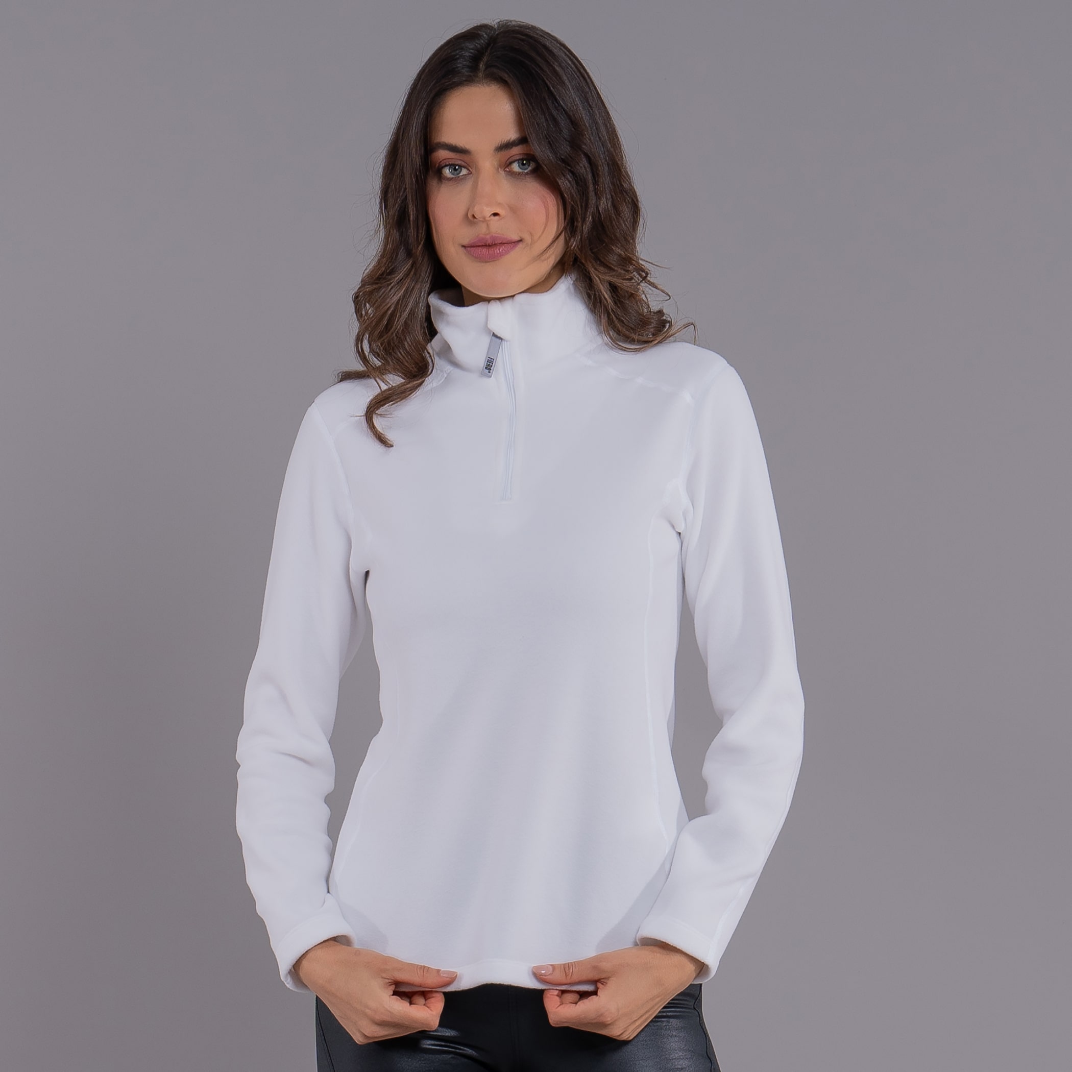 Fleece Térmico Feminino Meio Zíper Nuuk (Sense Fleece Original)
