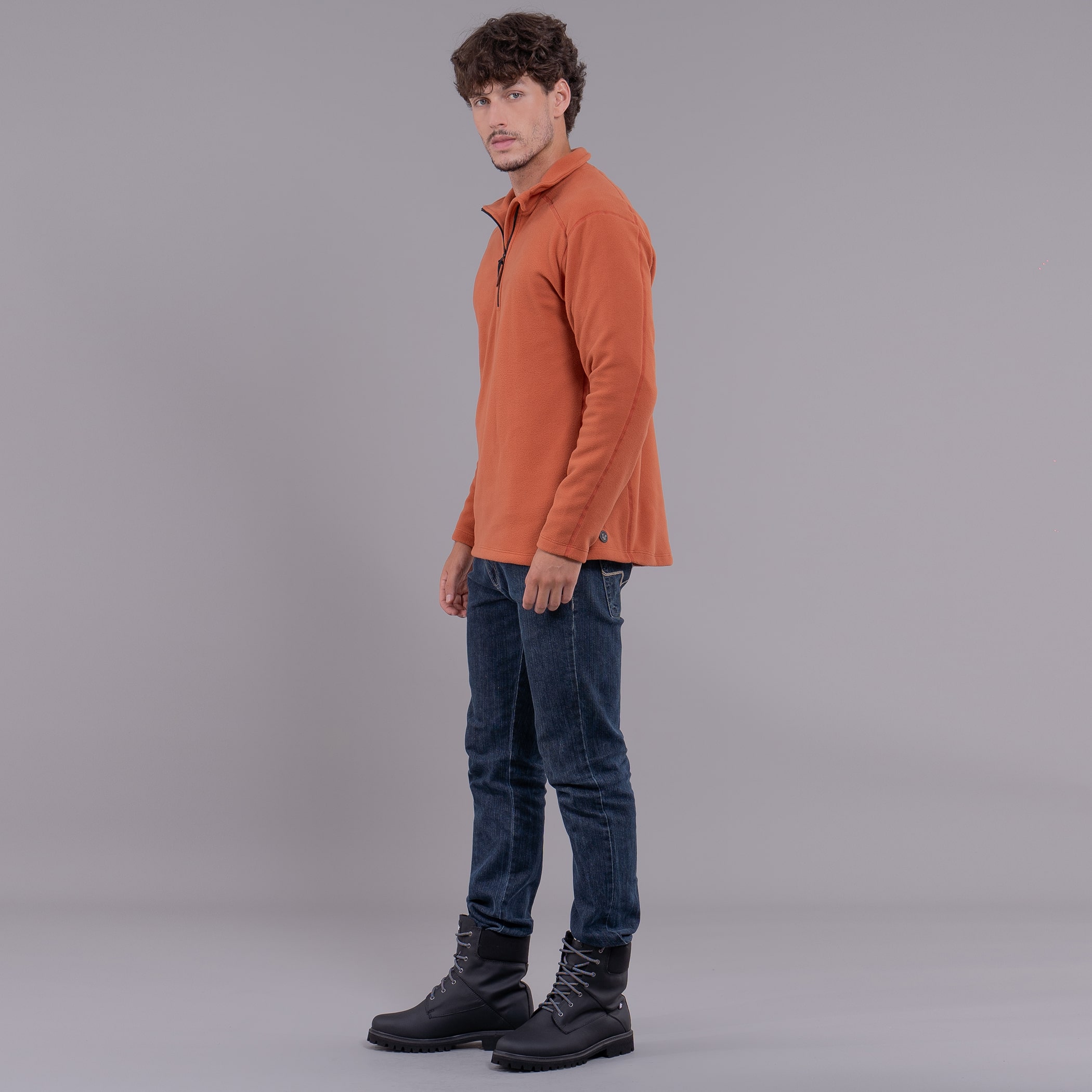 Fleece Térmico Masculino Meio Zíper Nuuk (Sense Fleece Original)