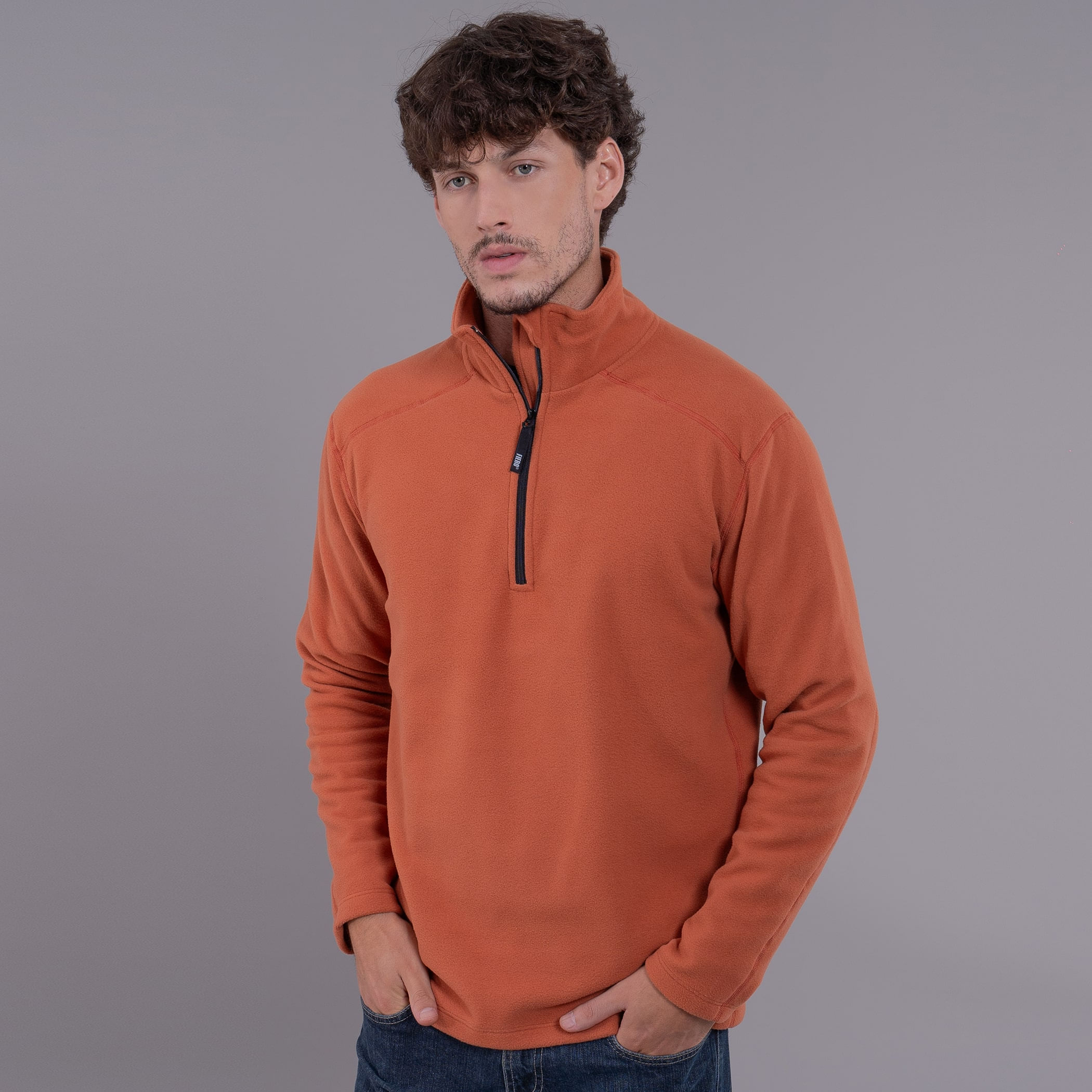 Fleece Térmico Masculino Meio Zíper Nuuk (Sense Fleece Original)