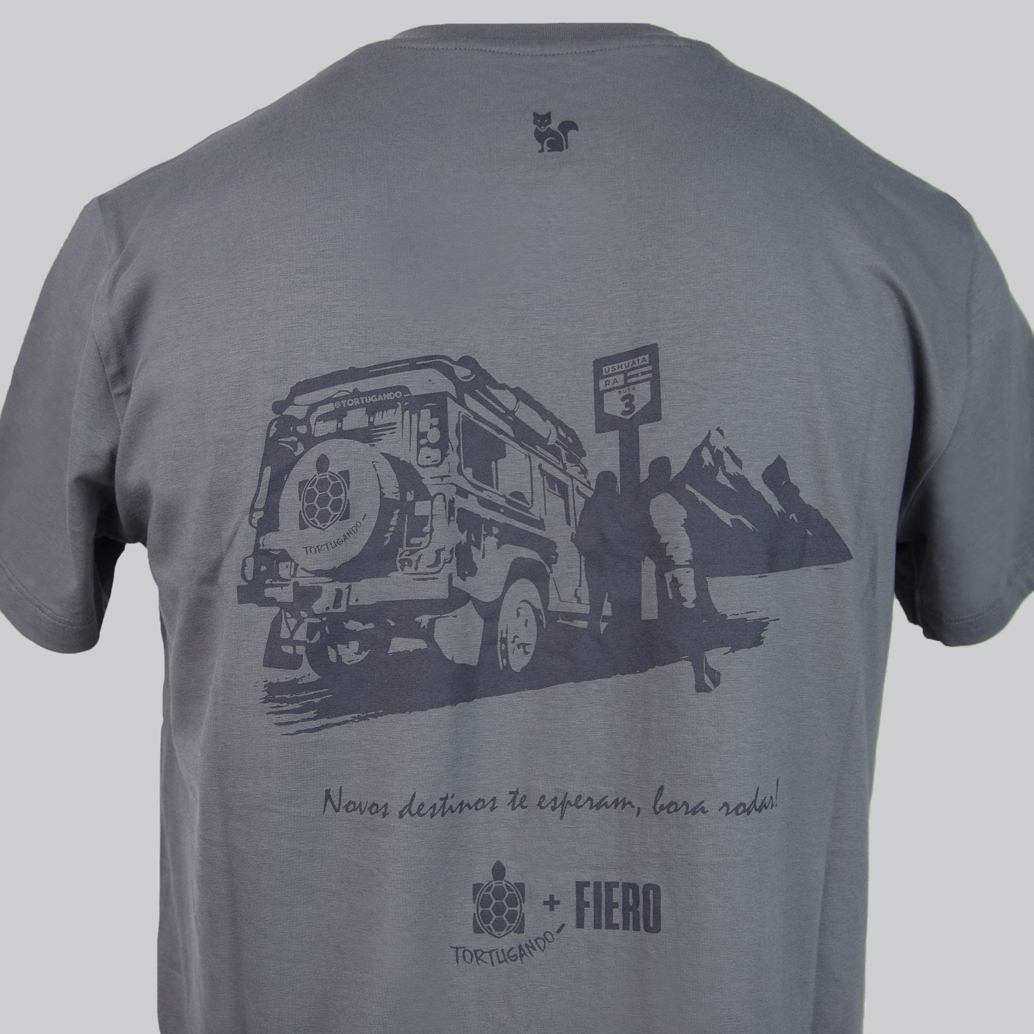 Camiseta masculina Tortugando + Fiero