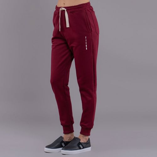 Calça jogger moletom feminina Fiero Space com forro peluciado