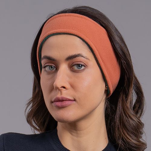 Protetor de Orelha em fleece Headband dupla face para o frio inverno e neve