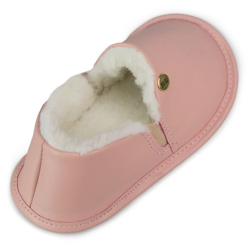 Pantufa Infantil Urupema forrada em lã sintética Ref.:21803