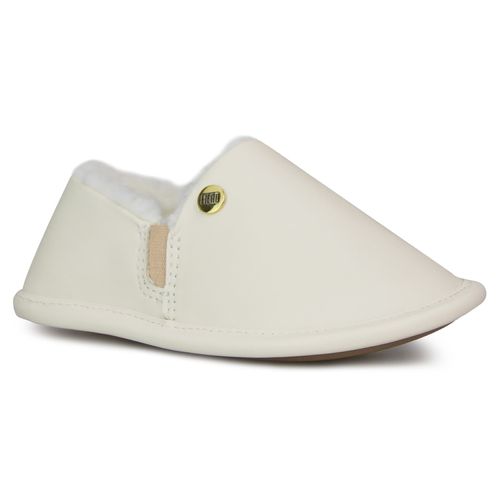 Pantufa Infantil de couro para o inverno em lã sintética Urupema Ref.:21803