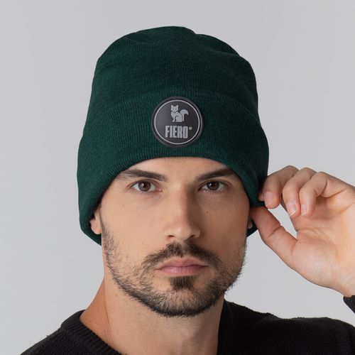 Gorro em tricô canelado Valdez