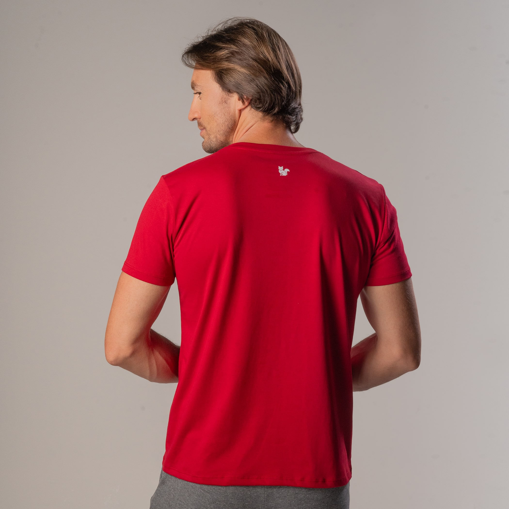Camiseta Masculina Manga curta Lifestyle Slim Fit
