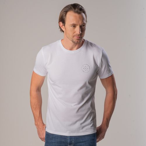 Camiseta Masculina Manga curta Lifestyle Slim Fit