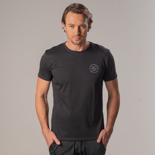 Camiseta Masculina Manga curta Lifestyle Slim Fit