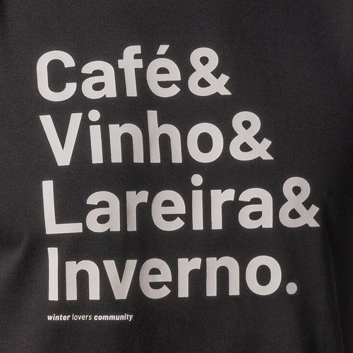 Camiseta masculina manga curta Winter Words Slim Fit