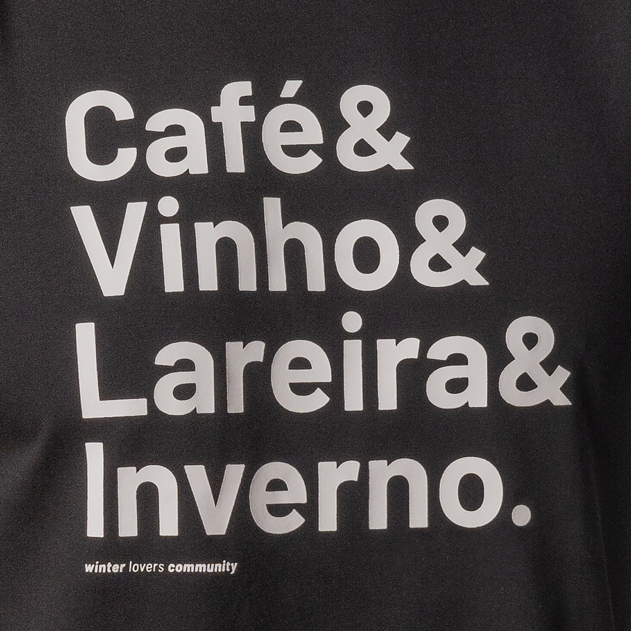 Camiseta masculina manga curta Winter Words Slim Fit