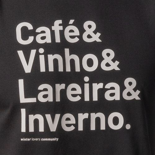 Camiseta masculina manga curta Winter Words Slim Fit