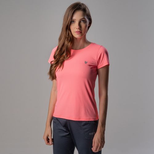 Camiseta Feminina proteção UV Sense Cool Regular Fit Manga Curta