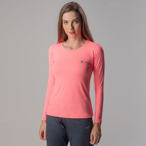Camiseta Feminina proteção UV Sense Cool Regular Fit Manga Longa