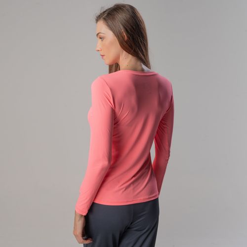 Camiseta Feminina proteção UV Sense Cool Regular Fit Manga Longa