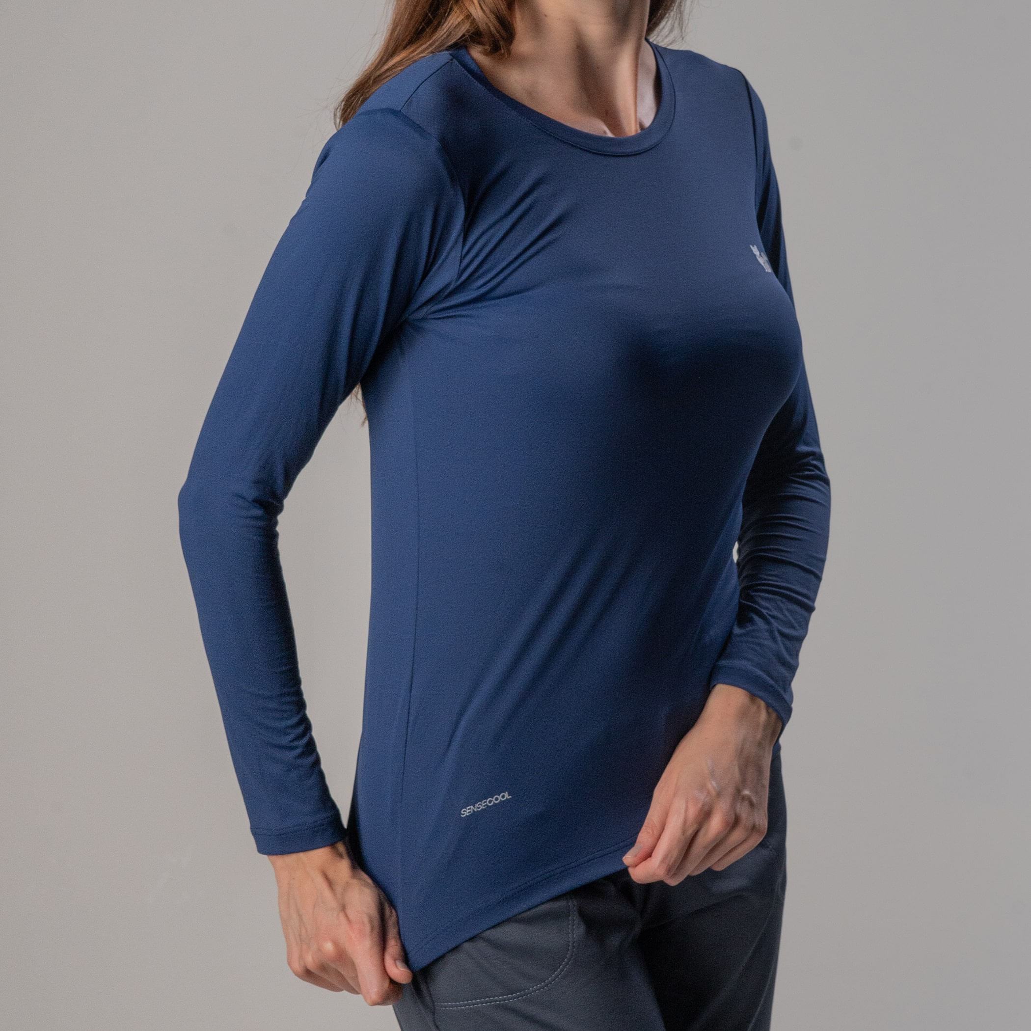 Camiseta Feminina proteção UV Sense Cool Regular Fit Manga Longa