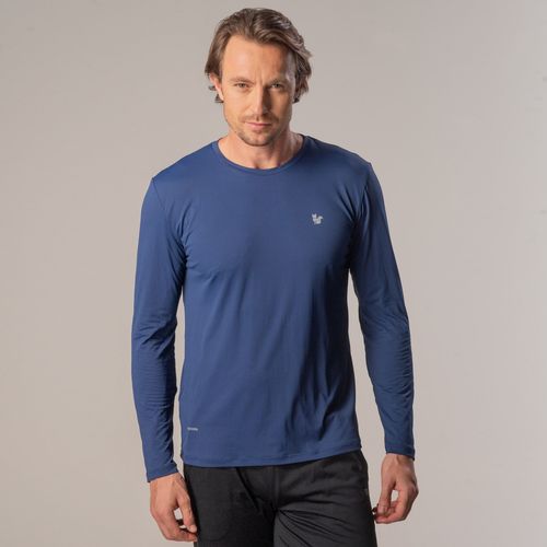 Camiseta Sense Cool proteção UV Masculina Slim Fit - Manga Longa