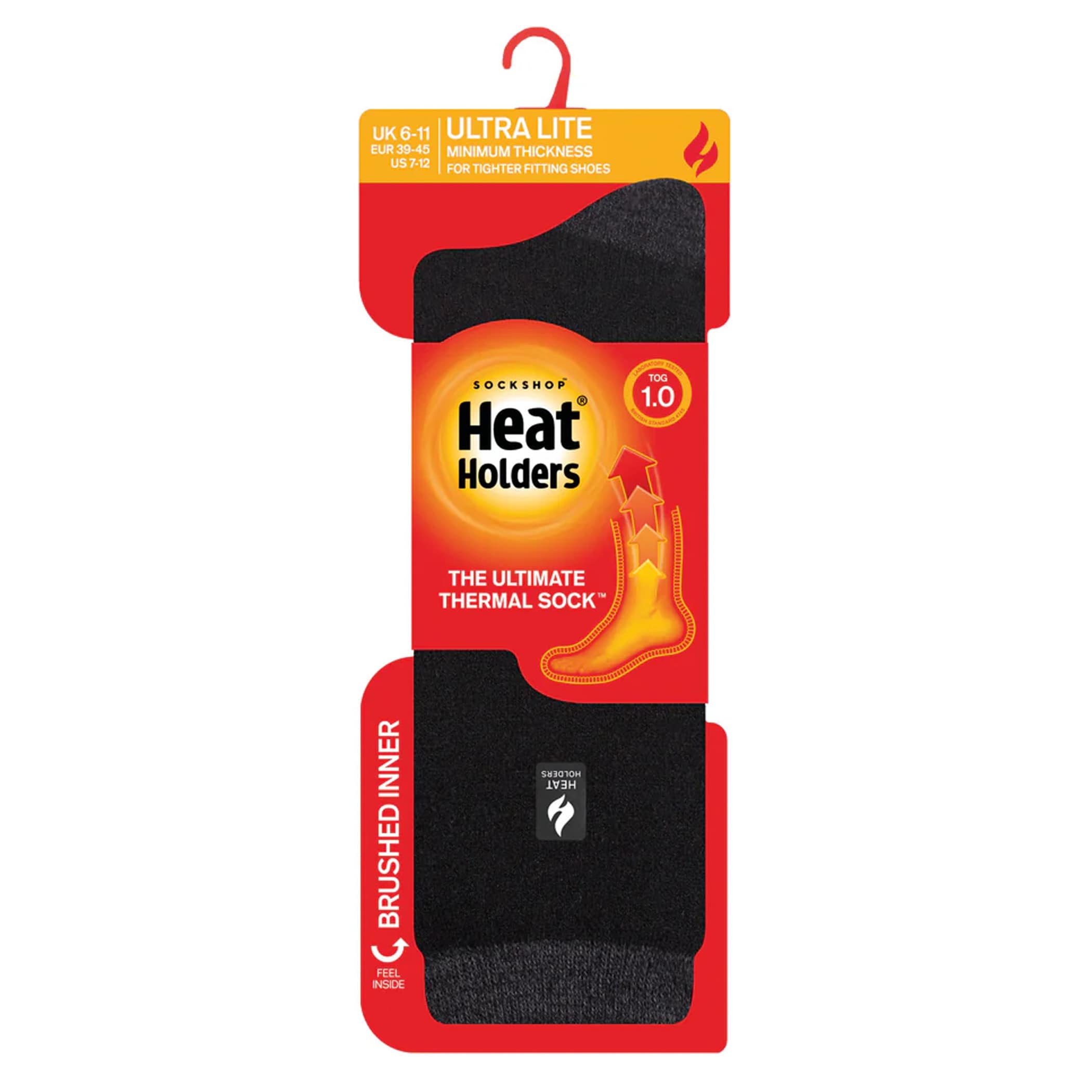 Meia Térmica Masculina Heat Holders Ultra Lite 1.0 Cano Médio