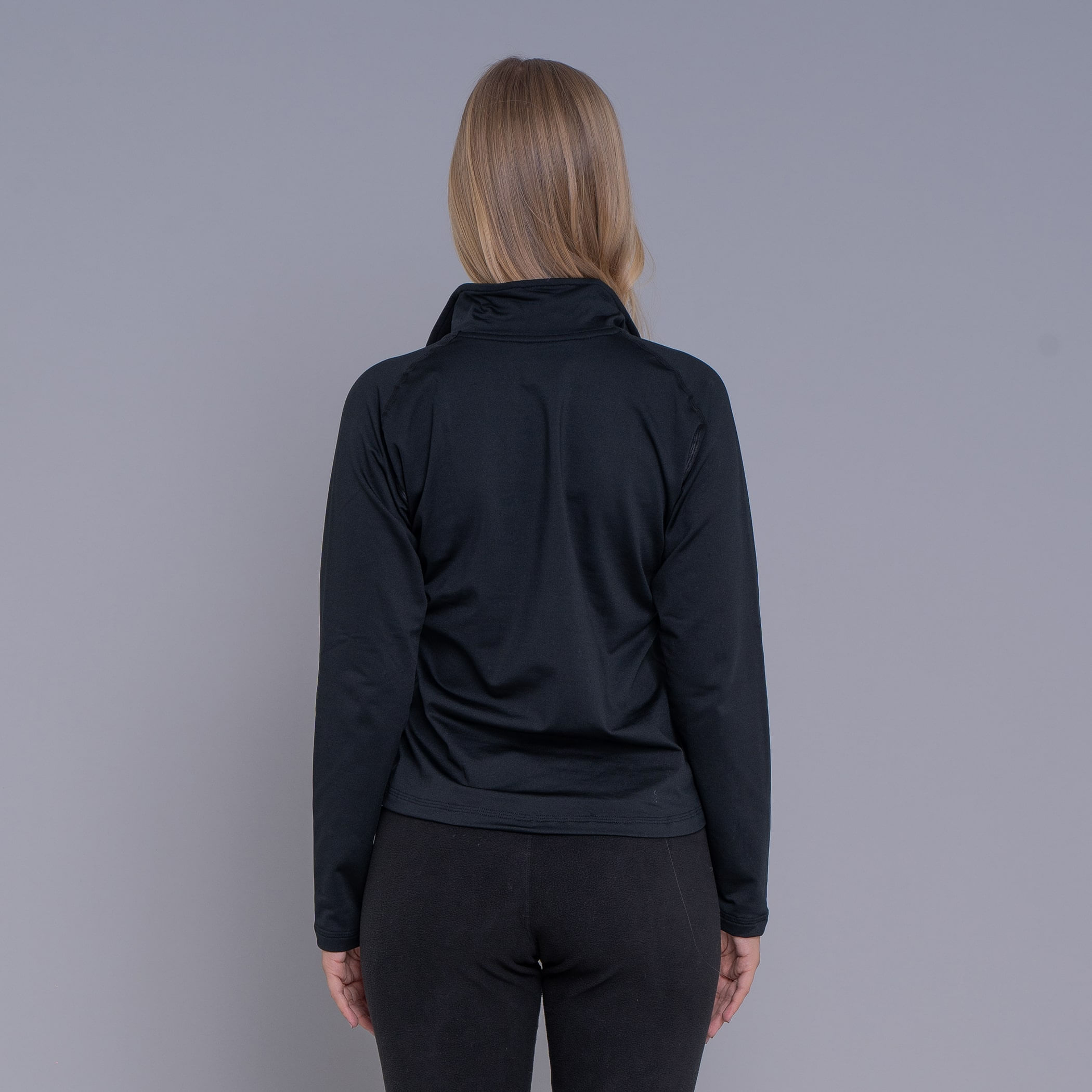 Blusa Térmica Feminina Segunda Pele Meio Zíper Thermo Premium Original Regular Fit