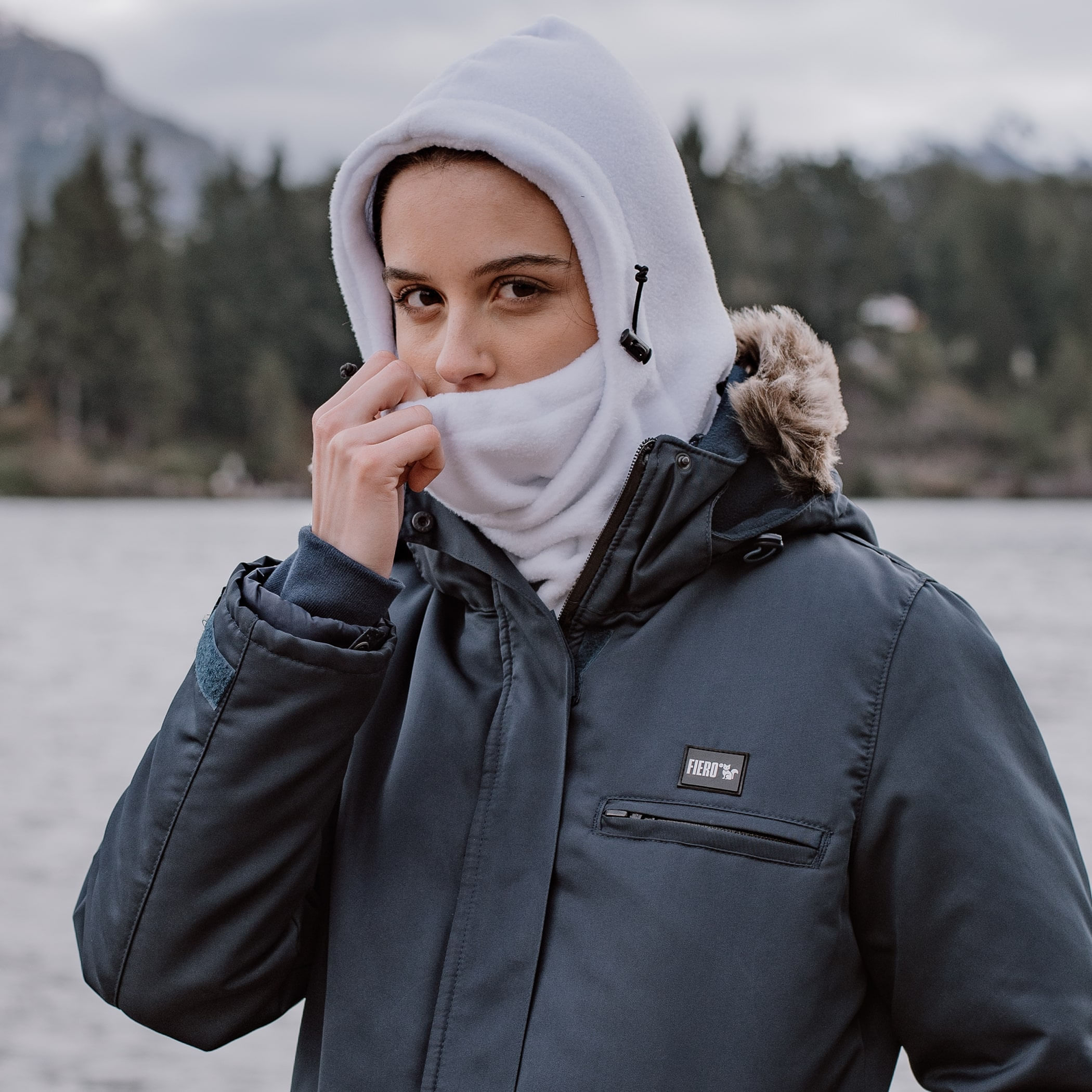 Balaclava Térmica 4 em 1 Winter High Warmer  Unissex Sense Fleece Power