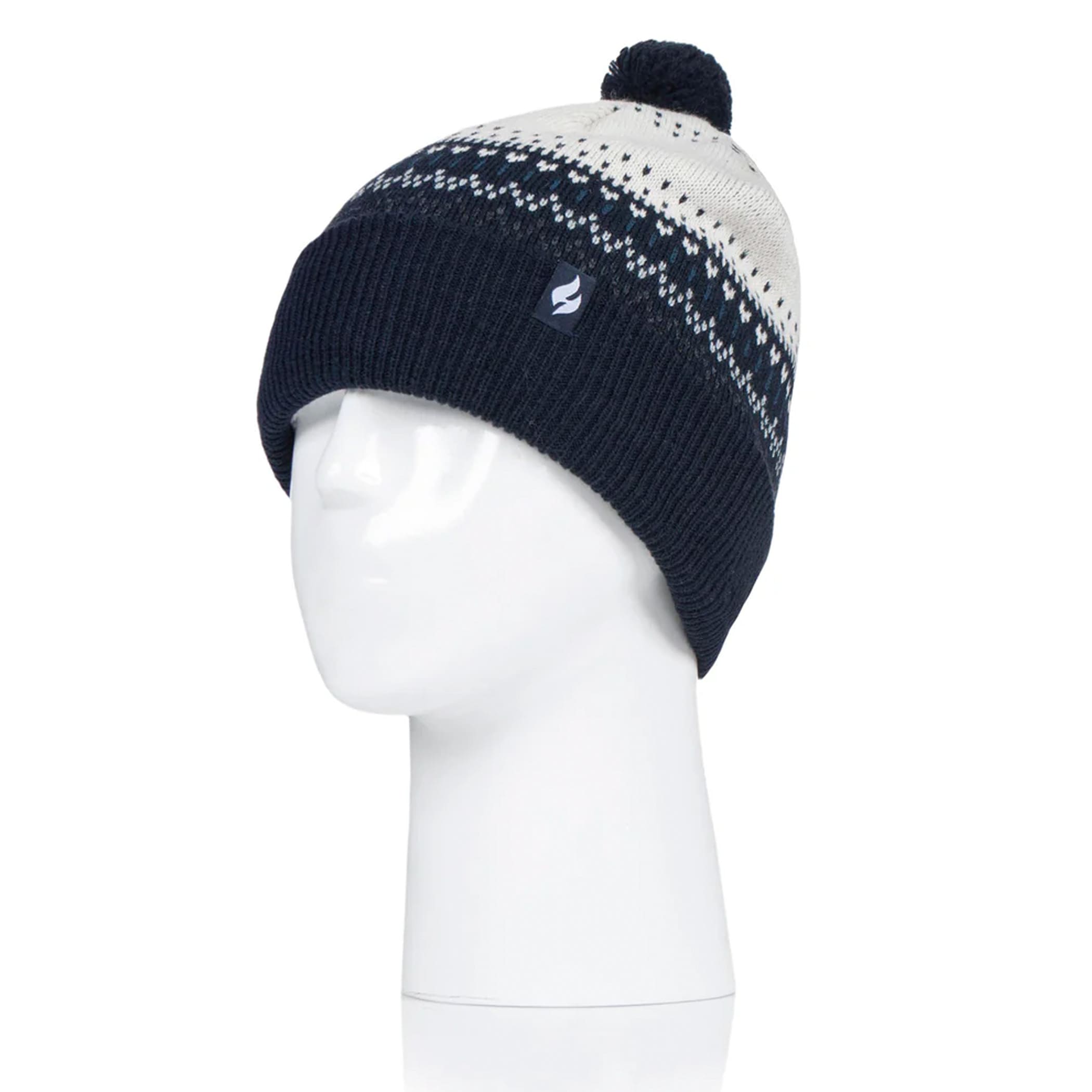 Gorro Térmico Feminino Pompom Patterned Avon em Tricô Heat Holders