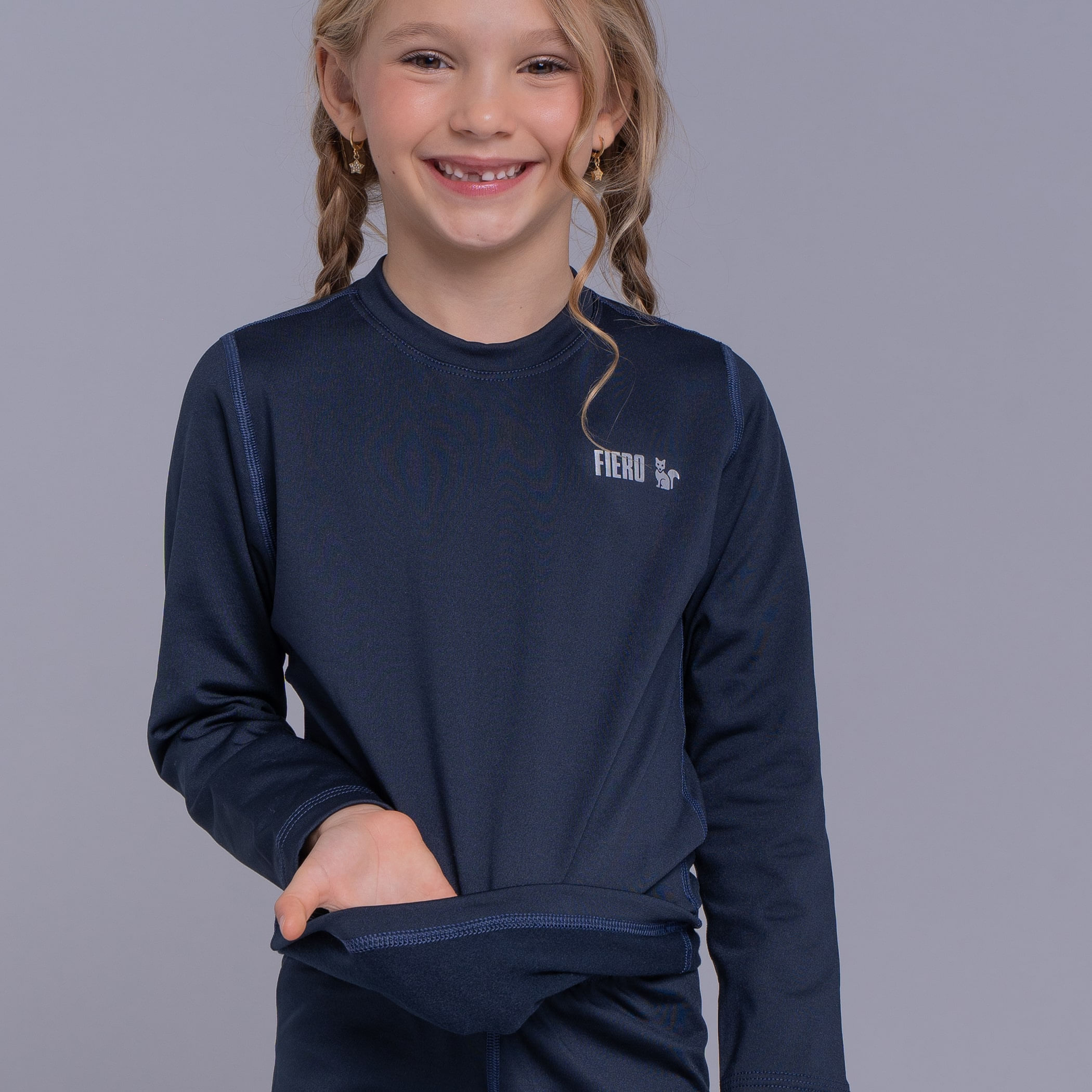Blusa Térmica Infantil Segunda Pele inverno Thermo Premium Original