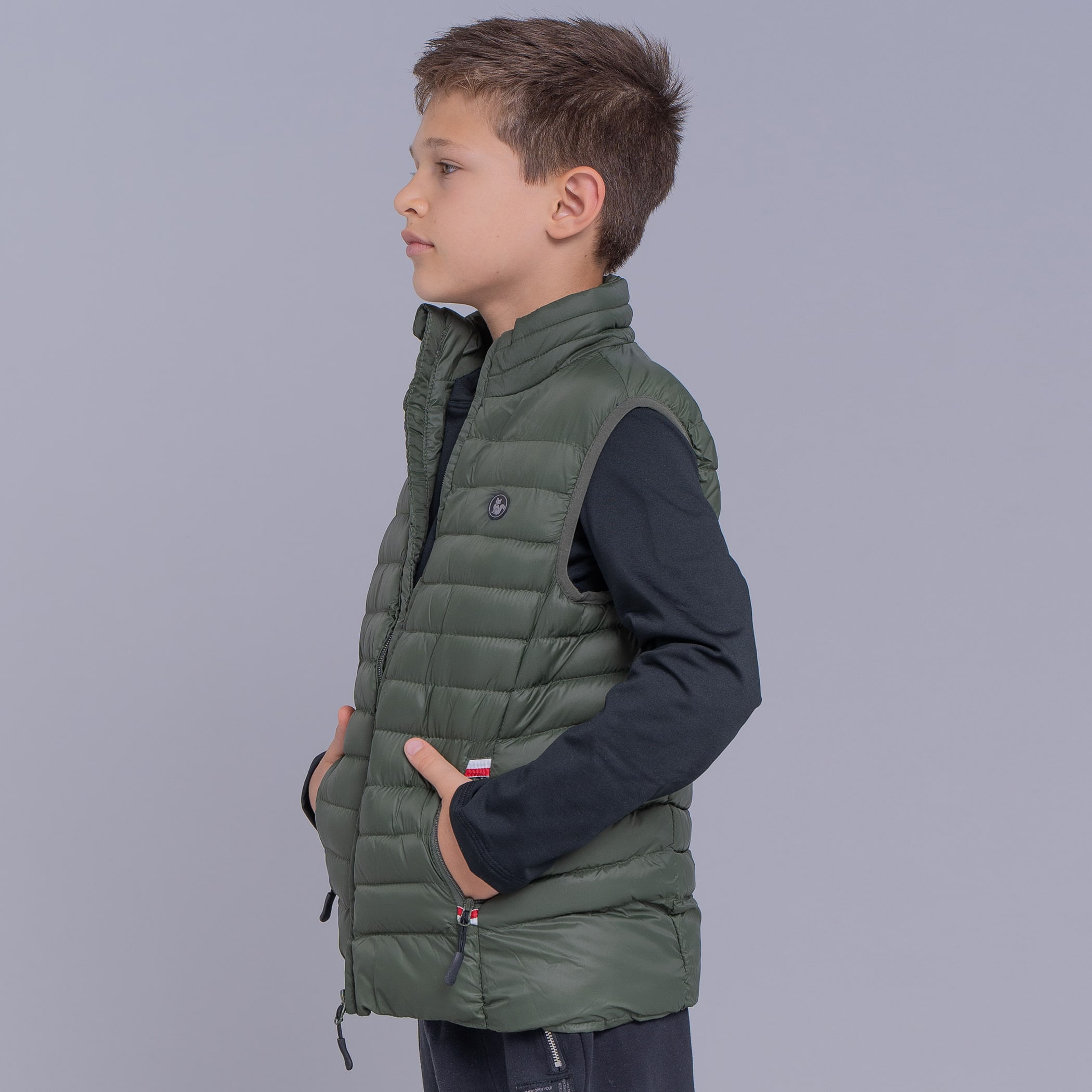 Colete infantil puffer Dolomites
