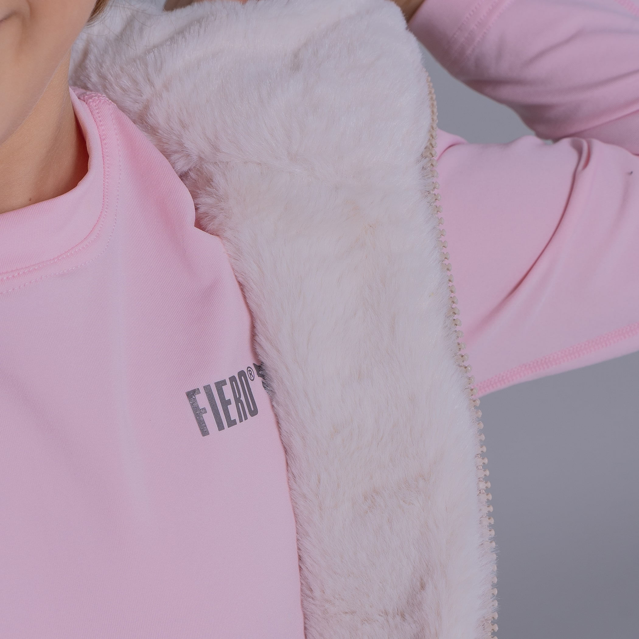 Colete infantil puffer Nagano reversível forrado com capuz