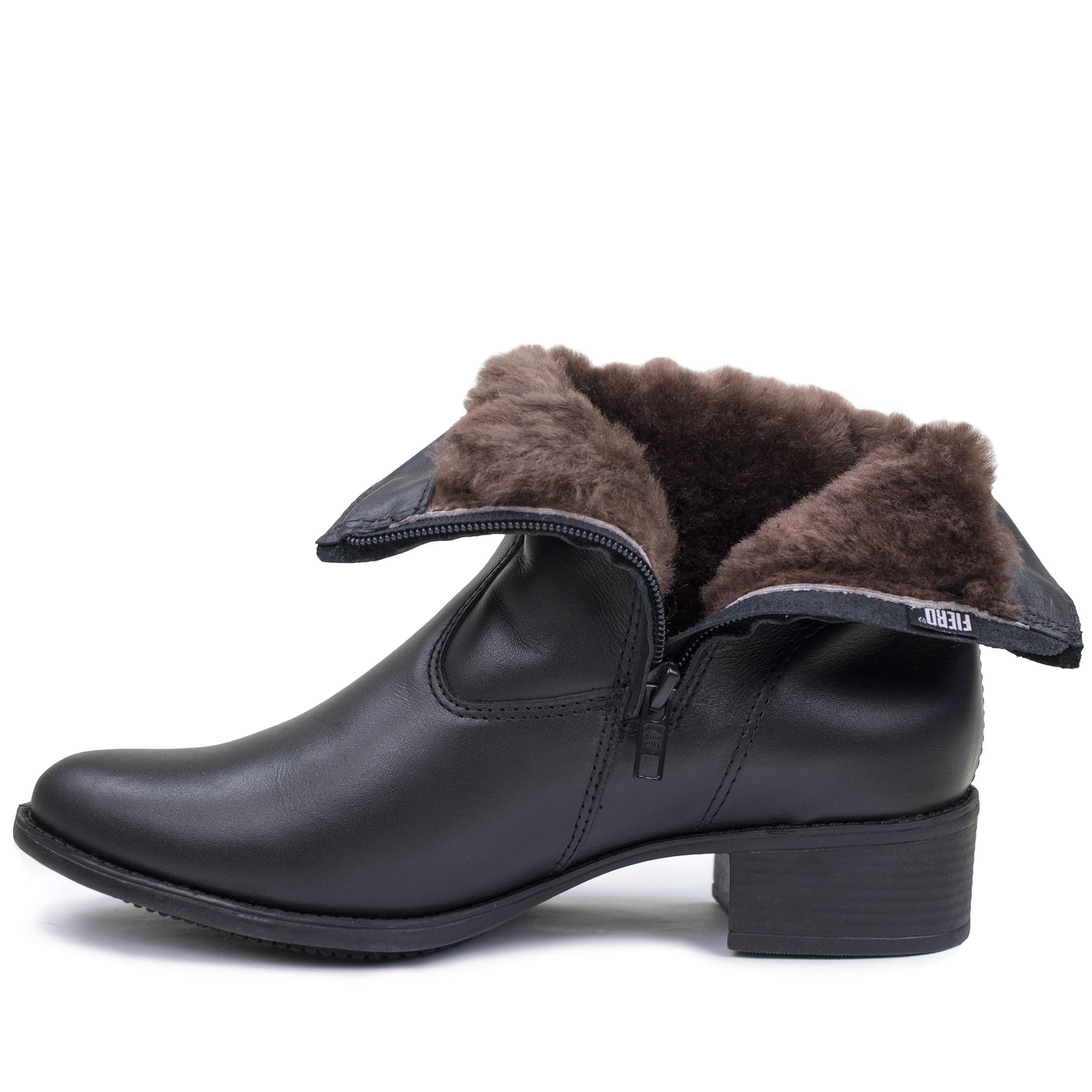 Bota Feminina Montaria All Day forrada em Lã natural de carneiro Ref.:803