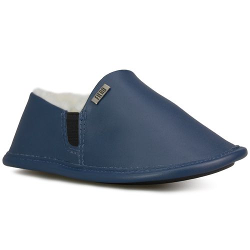 Pantufa Infantil de couro para o inverno em lã sintética Urupema Ref.:21803