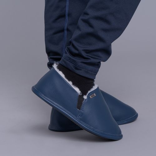 Pantufa Infantil de couro para o inverno em lã sintética Urupema Ref.:21803