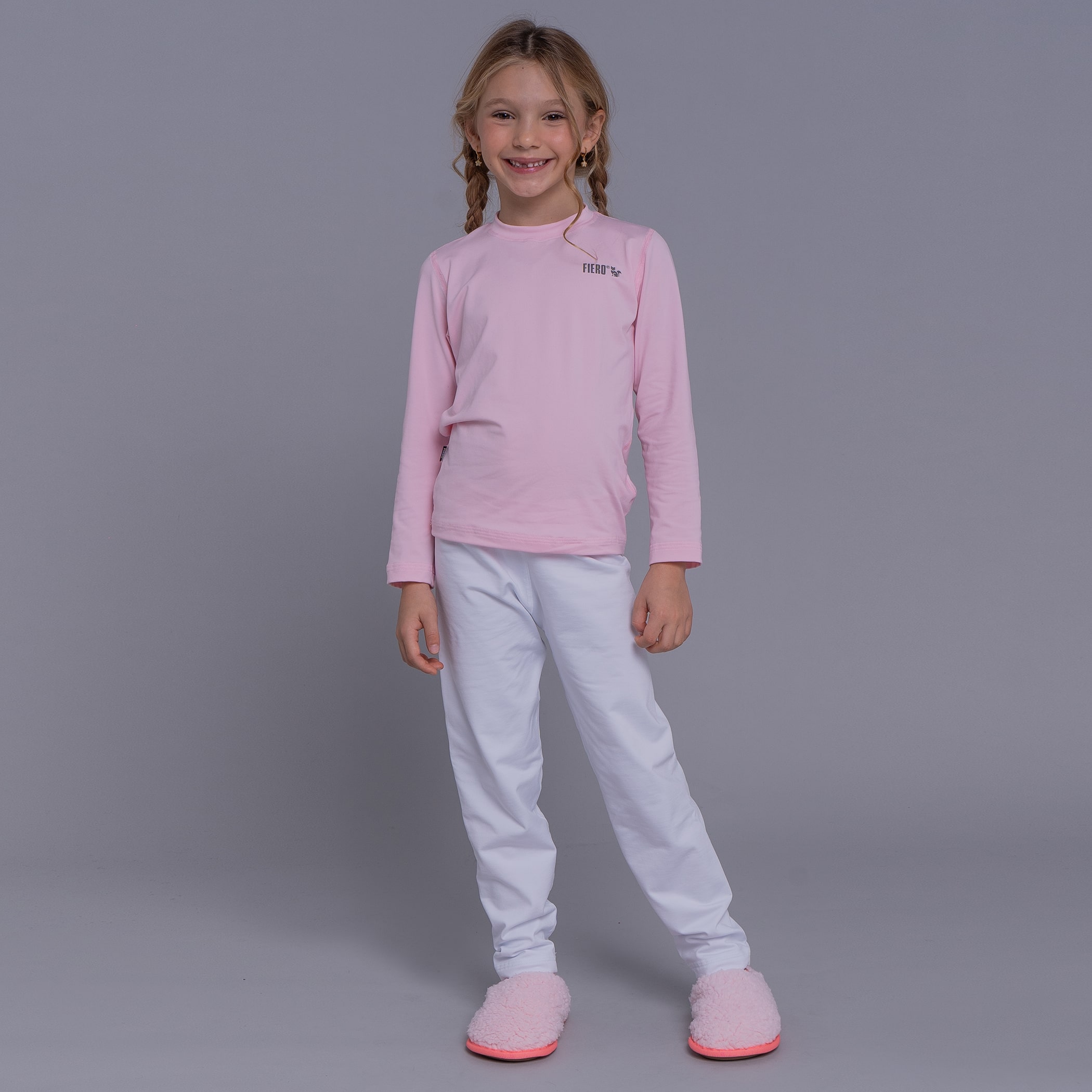 Pantufa Infantil Floppy quentinha para o inverno em lã sintética Ref.:21815